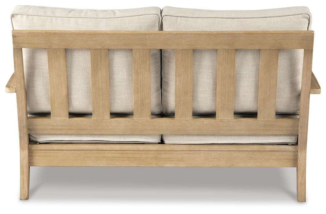 Clare View Loveseat with Cushion - Dinettes Plus Furniture