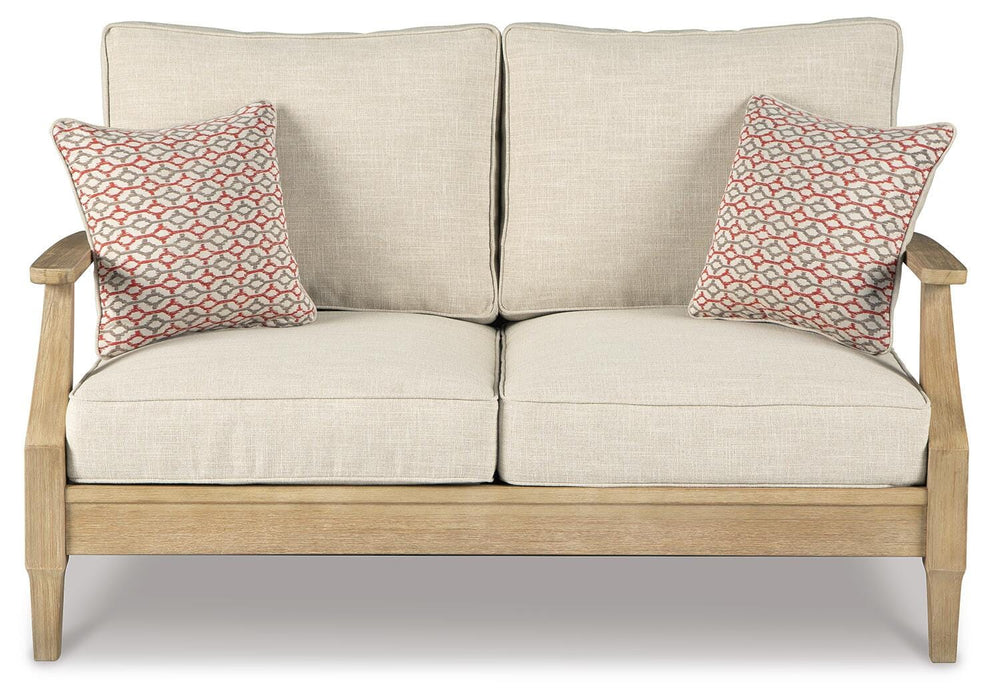 Clare View Loveseat with Cushion - Dinettes Plus Furniture