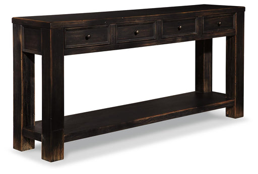 Gavelston Sofa/Console Table - Dinettes Plus Furniture