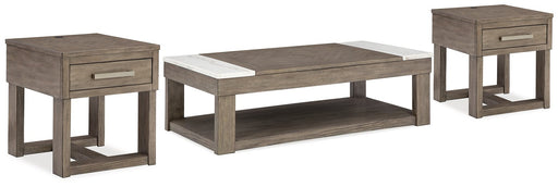 Loyaska Occasional Table Set - Dinettes Plus Furniture