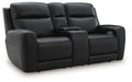 5Z-Comfort Power Reclining Loveseat with Console - Dinettes Plus Furniture