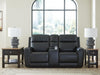 5Z-Comfort Power Reclining Loveseat with Console - Dinettes Plus Furniture