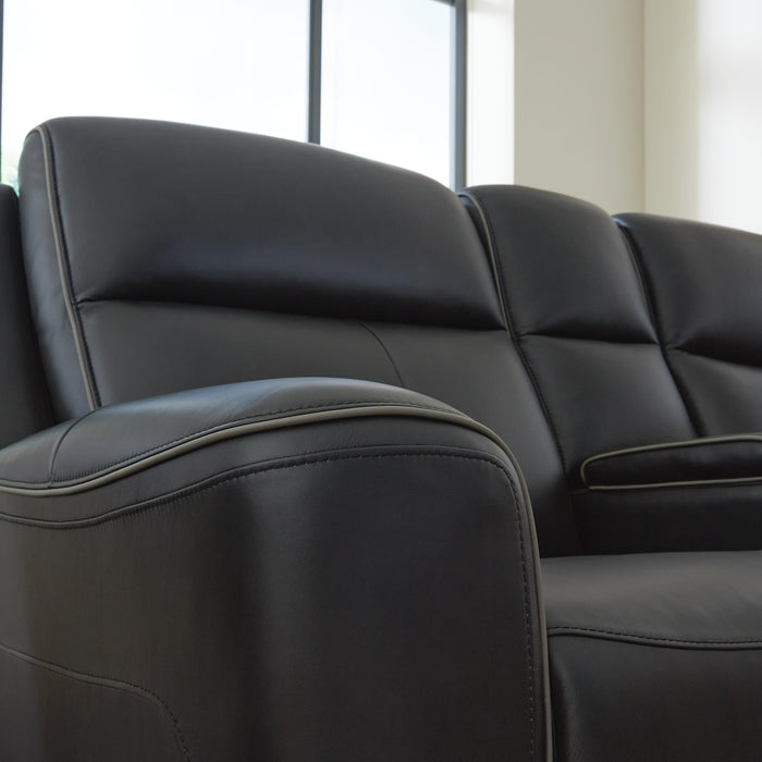 5Z-Comfort Power Reclining Loveseat with Console - Dinettes Plus Furniture