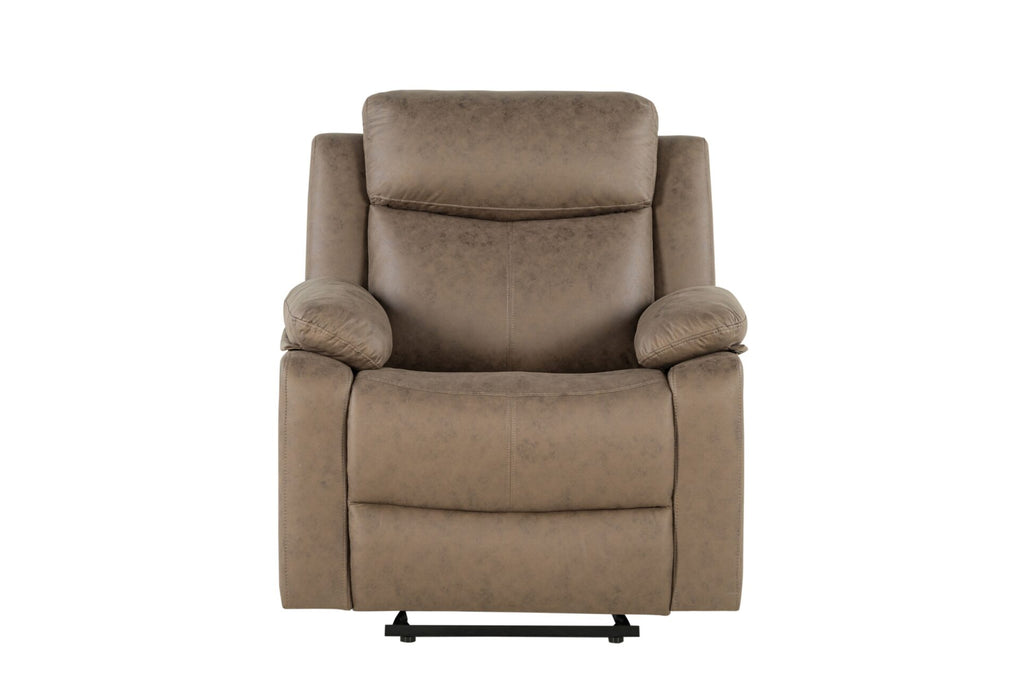 U6026 Brown Glider Recliner
