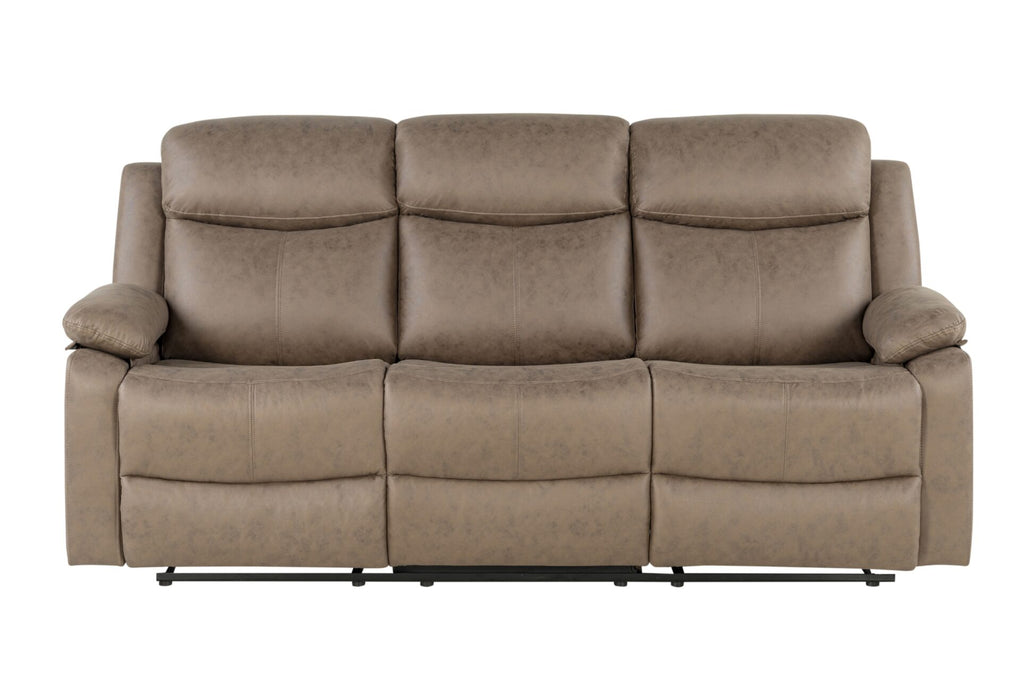 U6026 Brown Reclining Sofa