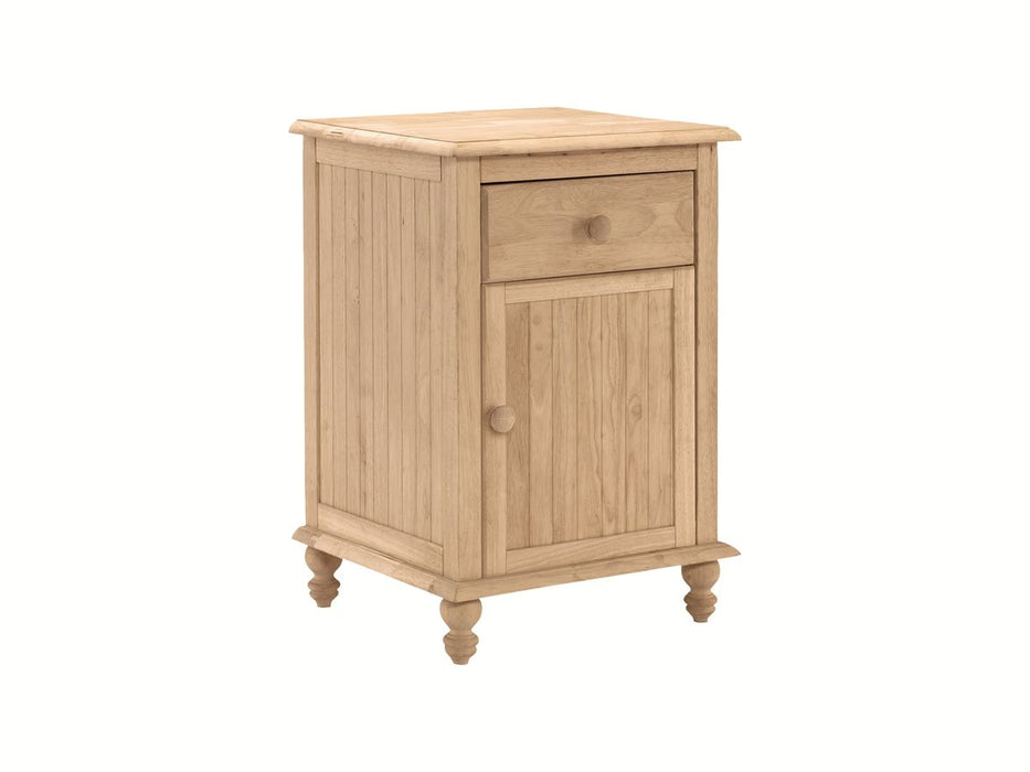 John Thomas Unfinished Cottage 1 Drawer Nightstand BD-2001 image