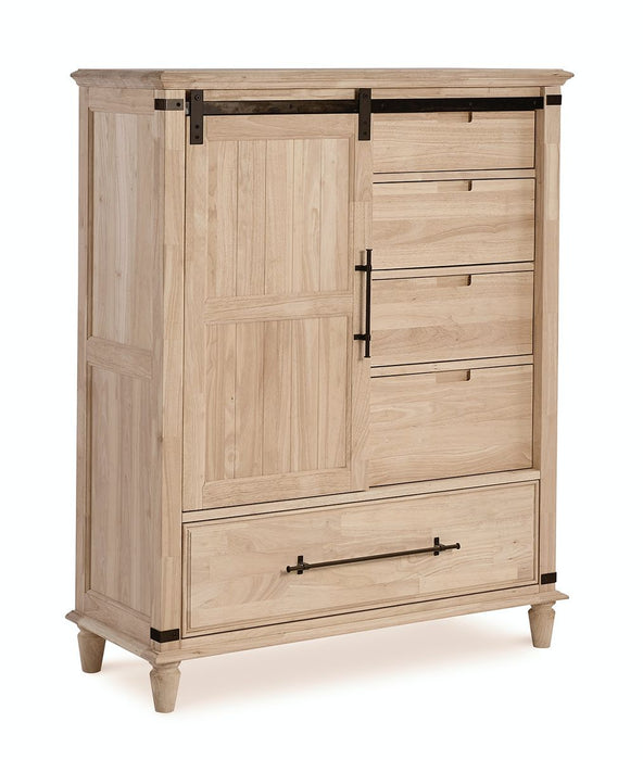 John Thomas Unfinished Sliding Door Chest image