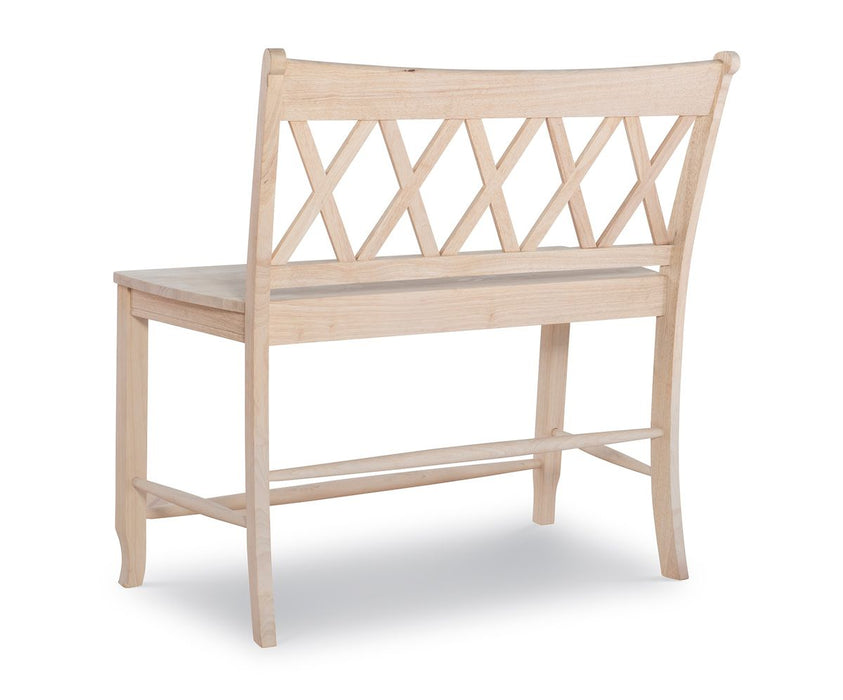 John Thomas Unfinished Accent Bench