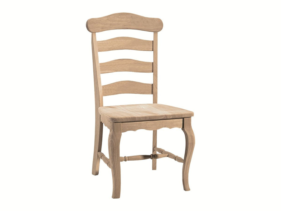 John Thomas Unfinished Country French Side Chair image