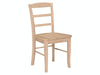 John Thomas Unfinished Madrid Side Chair image