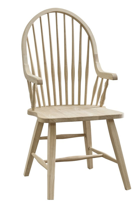 John Thomas Unfinished Windsor Arm Chair image