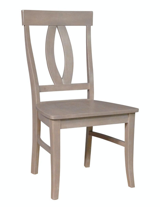 John Thomas Cosmopolitan Verona Side Chair in Taupe Gray image