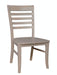 John Thomas Cosmopolitan Roma Side Chair in Taupe Gray image