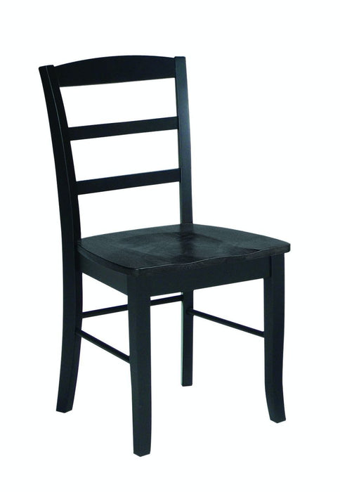 John Thomas Dining Essentials Madrid Side Chair in Black image