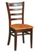 John Thomas Dining Essentials Emily Side Chair in Cinnamon & Espresso image