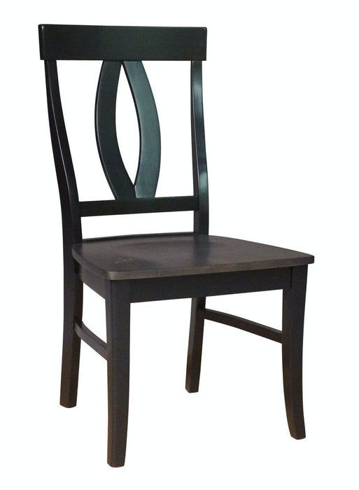 John Thomas Cosmopolitan Verona Side Chair in Coal & Black image
