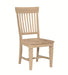 John Thomas Unfinished Tall Java Side Chair image