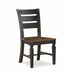John Thomas Vista Laddertback Side Chair in Hickory & Coal image