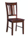 John Thomas Dining Essentials San Remo Side Chair in Espresso image