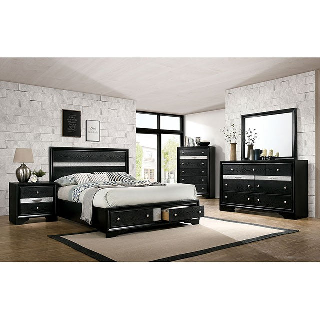 Chrissy 4 Pc Queen Bedroom Set - Dinettes Plus Furniture
