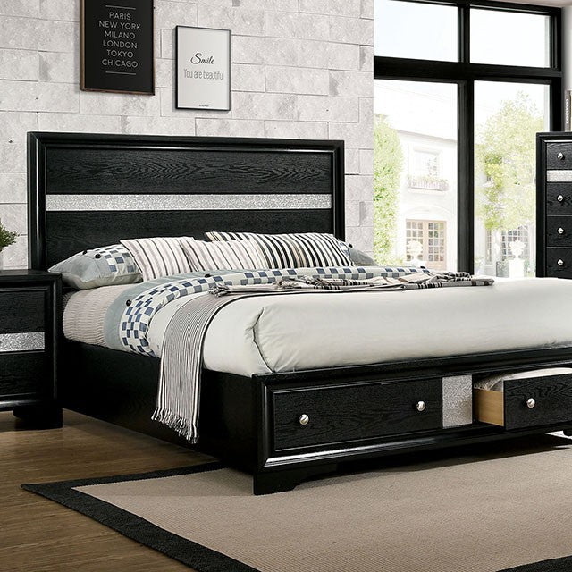 Chrissy 4 Pc Queen Bedroom Set - Dinettes Plus Furniture