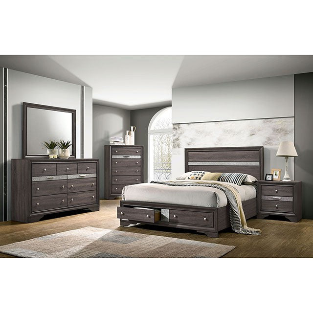 Chrissy 4 Pc Queen Bedroom Set - Dinettes Plus Furniture