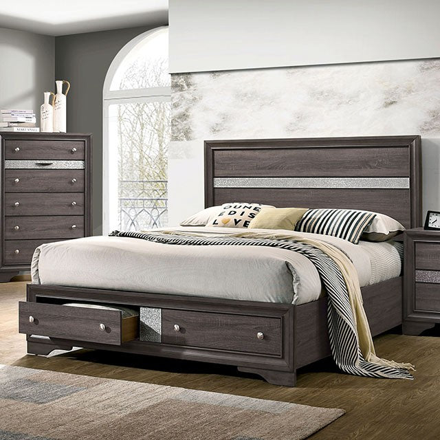 Chrissy 4 Pc Queen Bedroom Set - Dinettes Plus Furniture