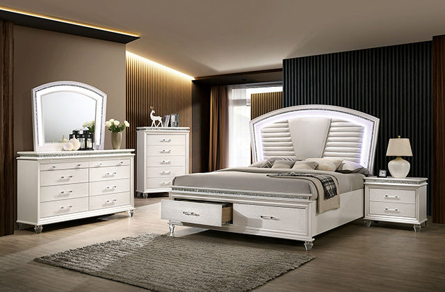 Maddie Queen Bedroom Set - Dinettes Plus Furniture