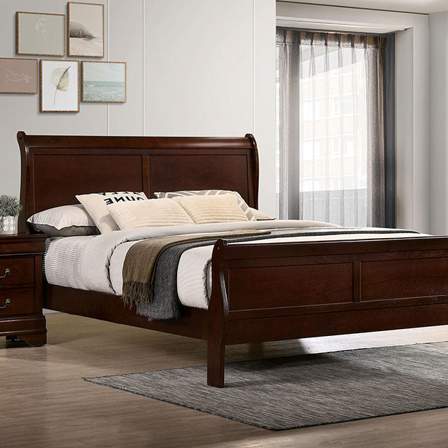 Louis Philippe Queen Bedroom Set - Dinettes Plus Furniture
