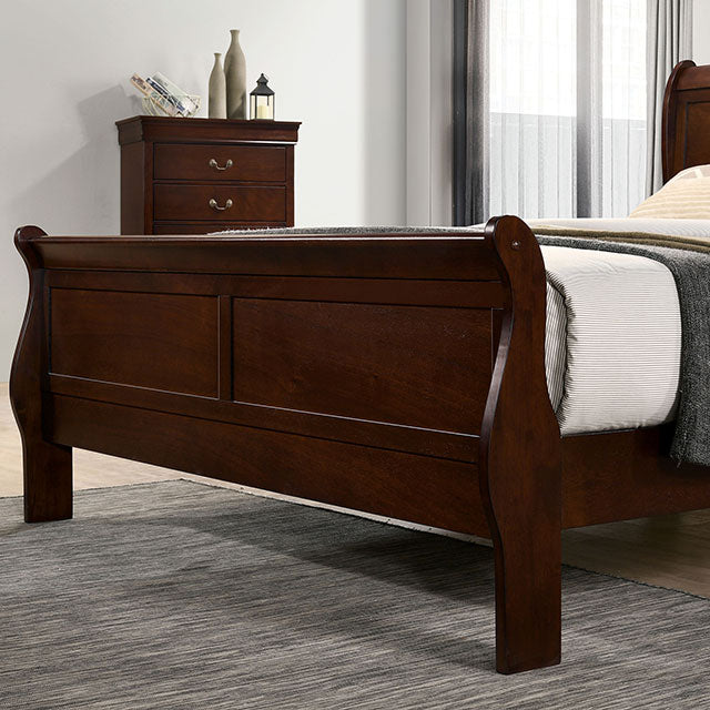 Louis Philippe Queen Bedroom Set - Dinettes Plus Furniture