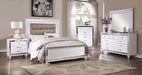 Brachium Queen Bedroom Set Silver - Dinettes Plus Furniture