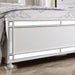 Brachium Queen Bedroom Set Silver - Dinettes Plus Furniture
