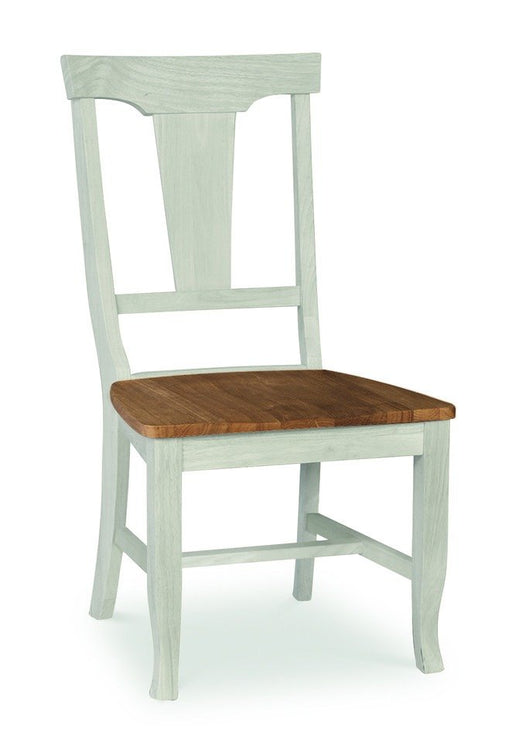 John Thomas Vista Panel Back Side Chair in Hickory / Shell image
