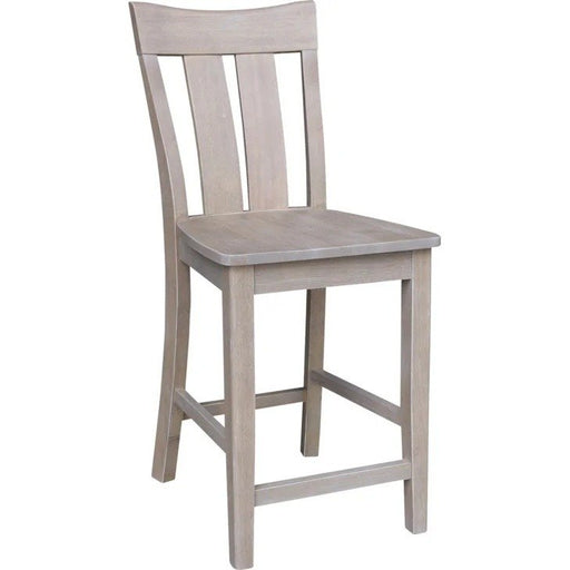 John Thomas Cosmopolitan 24'' Ava Stool in Taupe Gray image