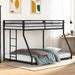 Rothwell Metal Bunk Bed Twin/ Full - Dinettes Plus Furniture