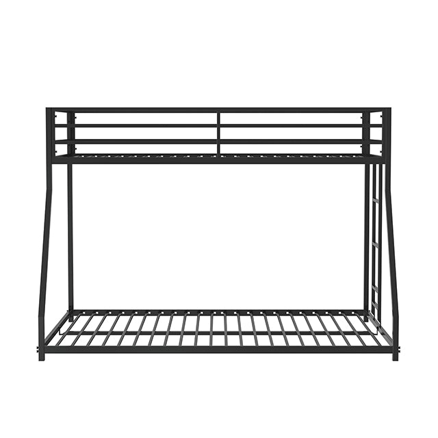 Rothwell Metal Bunk Bed Twin/ Full - Dinettes Plus Furniture
