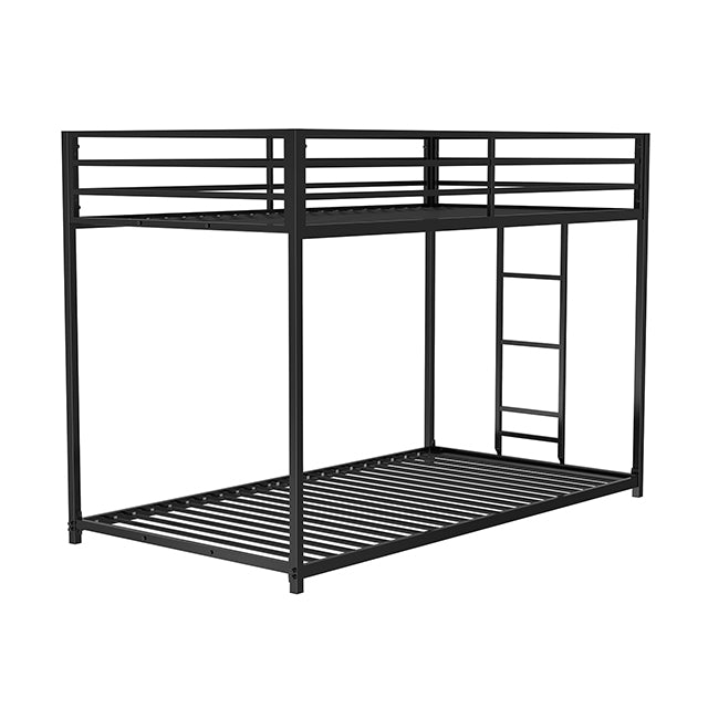 Rothwell Metal Bunk Bed Twin/ Full - Dinettes Plus Furniture
