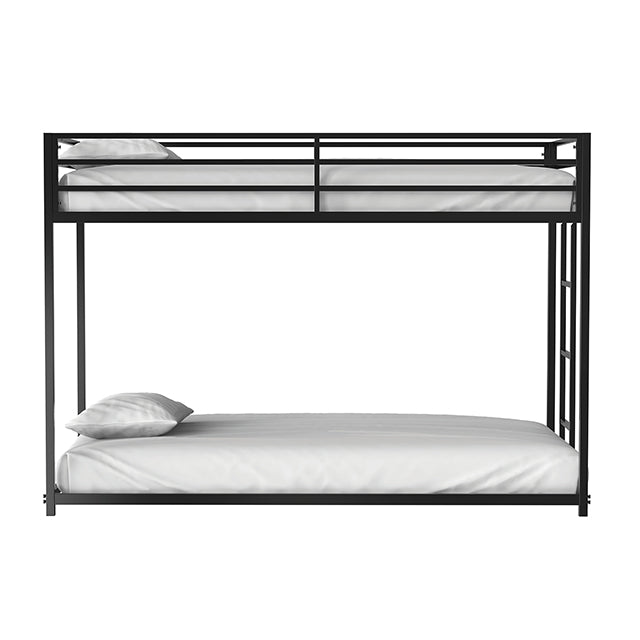 Rothwell Metal Bunk Bed Twin/ Full - Dinettes Plus Furniture