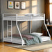 Rothwell Metal Bunk Bed Twin/ Full - Dinettes Plus Furniture
