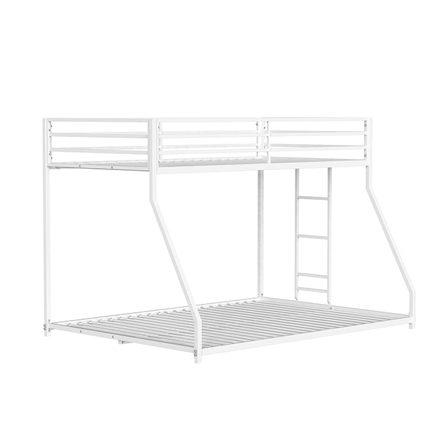Rothwell Metal Bunk Bed Twin/ Full - Dinettes Plus Furniture