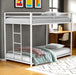 Rothwell Metal Bunk Bed Twin/ Full - Dinettes Plus Furniture