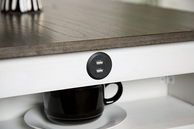 Lescles 3 Pc Counter Ht Set (1 Table + 2 Chairs) - Dinettes Plus Furniture