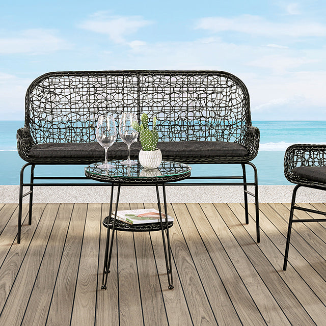 Zalika Conversation Set - Dinettes Plus Furniture