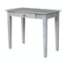 John Thomas Home Accents Student Desk in Taupe Gray image
