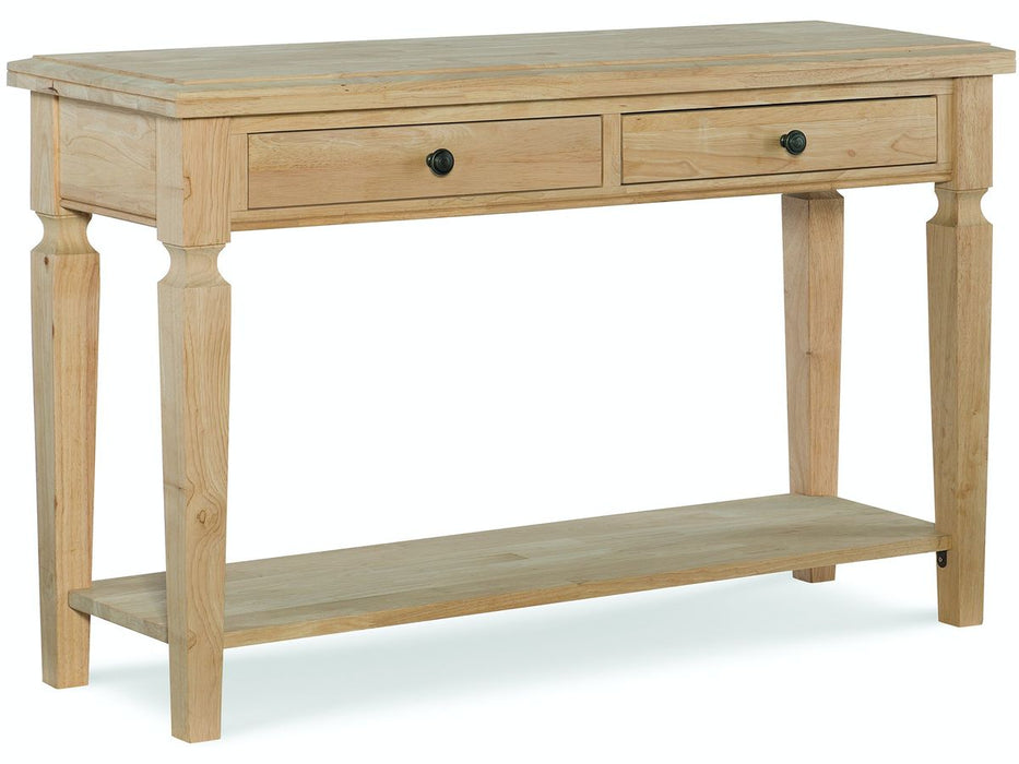 John Thomas Unfinished Vista Sofa Table image