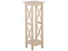 John Thomas Unfinished 36''H X Side Plant Stand image