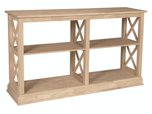 John Thomas Unfinished Hampton Long Sofa Table image