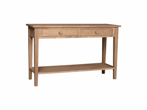 John Thomas Unfinished Spencer Long Sofa Table image