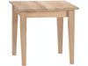 John Thomas Unfinished Shaker End Table image