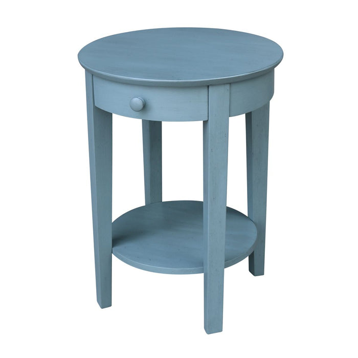 John Thomas Destinations Phillips Table in Ocean Blue